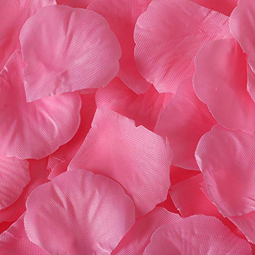 APICCRED 2000 PCS Artificial Silk Flower Rose Petals for Bridal Wedding
