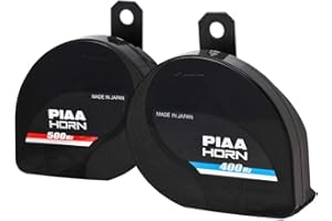 PIAA 85114 Slim Line 400Hz + 500Hz 112db Sports Horn Kit