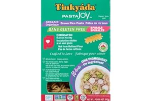 TINKYADA Organic Brown Rice Spirals, 340 GR