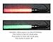 One (1) piece: Traffic Safety Baton Light, 21.5 inch length, Each baton contains 6 Red LED plus 6 Green LED, with 3 Flashing modes (Red blinking, Red steady-glow, Green steady-glow)