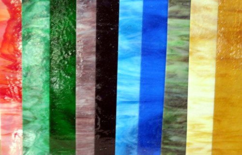 20 Sheets SPECTRUM Stained Glass 3mm (4