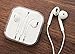 Earbuds Earphones Stereo Earphone Wired Noise Isolating Headphones with Mic and Remote Control for iPhone iPod iPad Samsung Android Smartphones Tablet Laptop 3.5mm [White] [2- Pack]…