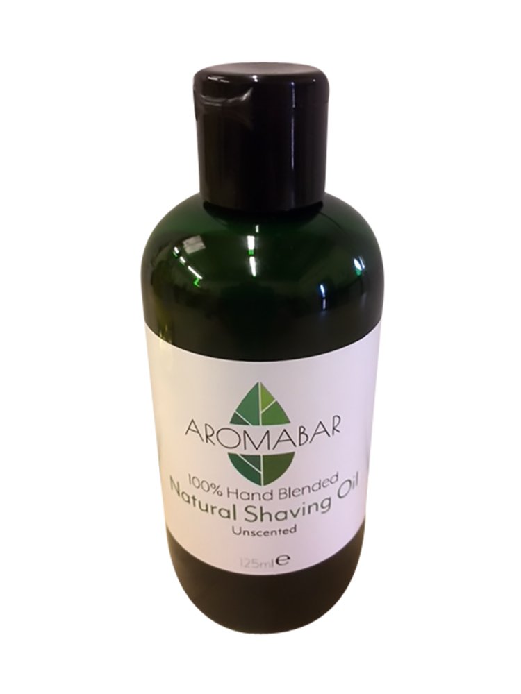 Natural Shaving Oil 125ml Unscented 100% Pure