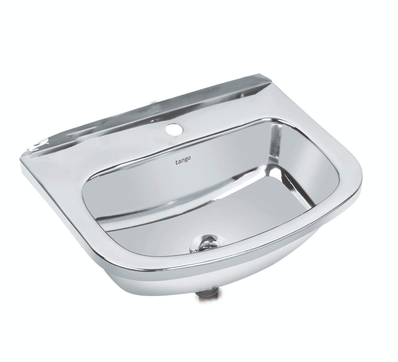 Tango Stainless Steel Wash Basin 18x12 Inch Wall Hung Basin Amazonin Home Improvement Tango Stainless Steel Wash Basin 18x12 Inch Wall Hung Basin Amazonin Home Improvement