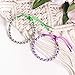 Jeka Handmade Woven Braided Friendship Bracelets - 6 Pcs Fashion Jewelry Set for Men Women Cool Wrist Ankle Retro Gift - Great Party Favors (Multiple Colors)