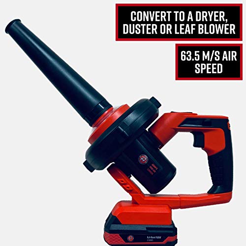 Adam’s Dual Purpose Car Vacuum & Car Dryer Cordless Vacuum for Car