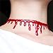 Halloween Costumes Halloween Necklace Vampire Blood Choker Necklace Scary Halloween Party Favors Decorations Gifts Pack of 2