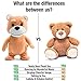 Naujova Teddy Bear - Dancing Talking Singing Stuffed Animal - Plush Interactive Toy for Baby Girl Boy Toddlers Kids