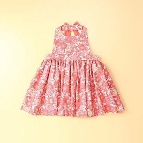 Amazon コムサフォセット Comme Ca Fossette 花柄エプロンドレス レッド系 06 F ワンピース チュニック 通販