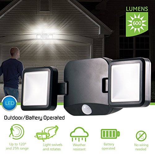 Energizer Wireless LED Security Spotlight, 600 Lumens, Weather-Resistant - Image 4
