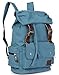 Eshops Canvas Casual Backpack for Women & Girls Boys Backpacks for Middle School College Book Bags