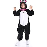 Unisex Animal Costume Kids，Plush Hooded Animals Pajamas Child，Halloween Carnival Animal Kid Jumpsuit Boys & Girls