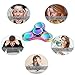 Finger Hand Spinner, ZOTO Fidget Spinner Stress Relief, Colorful Zinc Alloy High Speed Bearing Focus Anxiety Relief Tool for Killing Time
