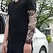 Enshey Tattoo Sleeves, Fake Tattoo Sun Arm Warmers Protection Sleeves for Man Women Set of 5