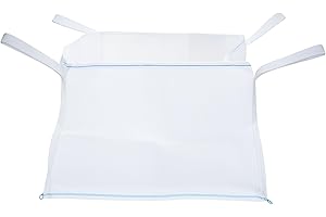 DURASACK 130 Gallon Open Top Flat Bottom Polypropylene Concrete Washout Bag with Plastic Liner (Pack of 5)