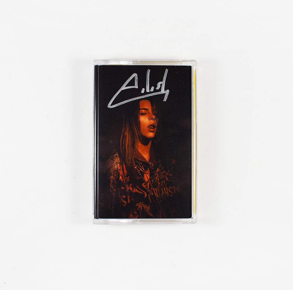 Billie Eilish Signed Signed Cassette Tape Certified Authentic Beckett BAS COA