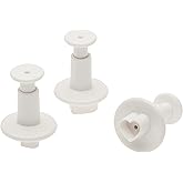 Ateco Set of 3 Sugar Paste Heart Cutters