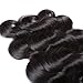 Brazilian Hair Body Wave 3 Bundles 100% Unprocessed Human Virgin Hair Weave Extensions Natural Color Weft 100g/piece Amanda Hair