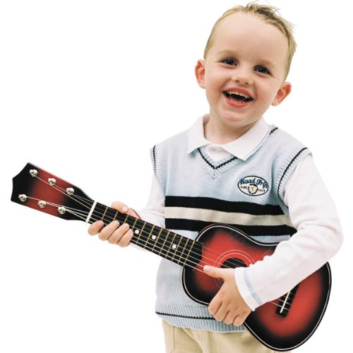 Burswood Mini Wooden Acoustic Guitar Amazon.co.uk Toys & Games