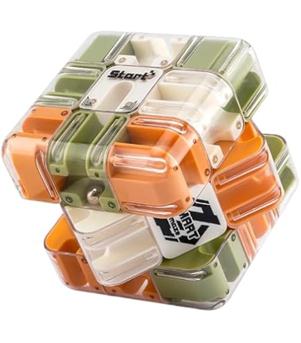 Grand Labyrinthe 3D Roller Ball Maze Cube, Jouet De Teaser