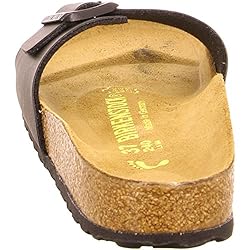 BIRKENSTOCK Madrid Sandals, Black, 37 N EU, Womens
