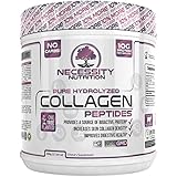 Collagen Peptides Powder Pure Hydrolyzed - Non GMO Grass Fed Pasture Raised Bovine Hide Premium Quality Protein - Gluten Free Paleo/Keto Friendly 17.64oz Supplement Healthy Skin Hair Nails Best Value