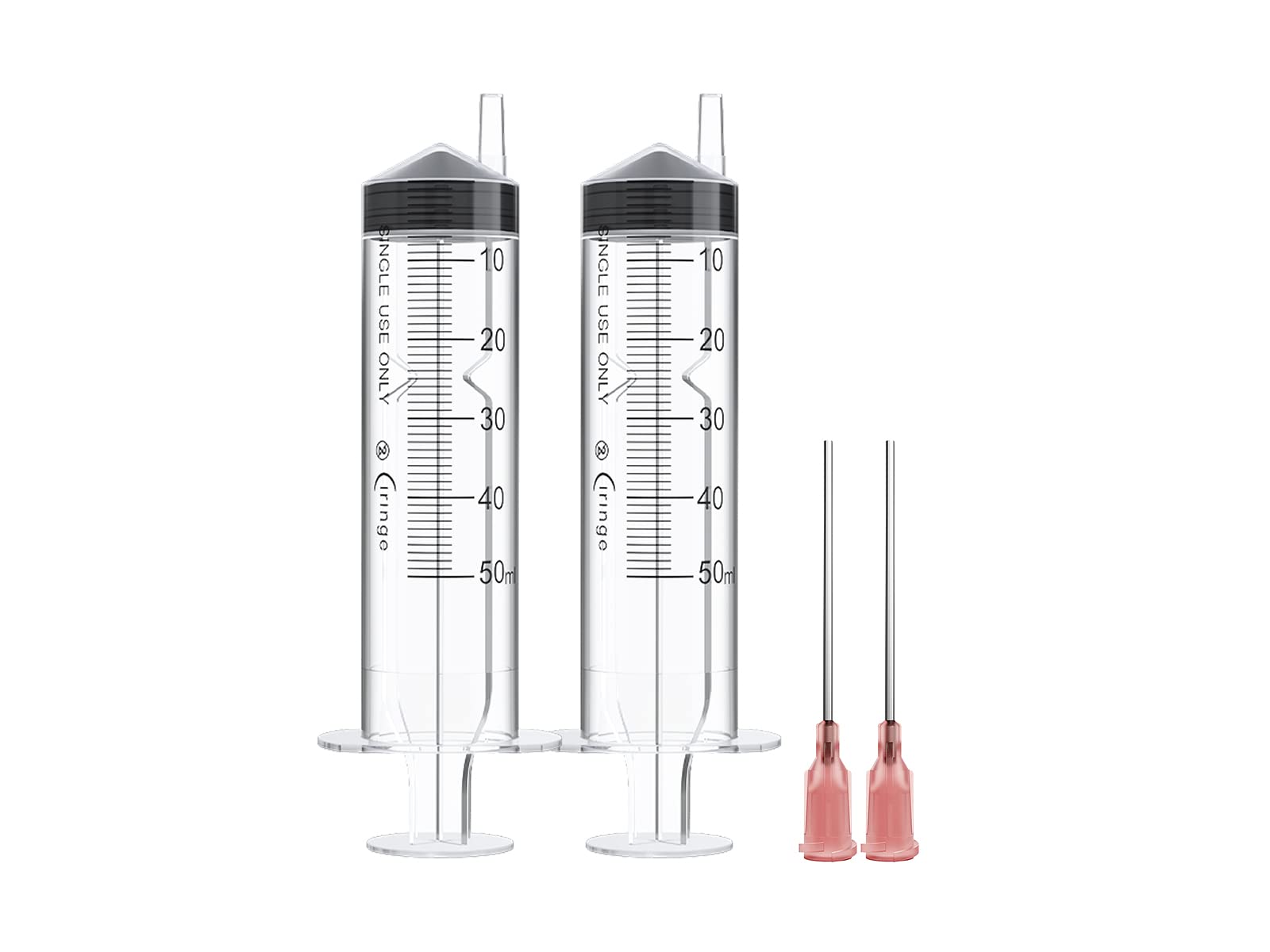 Ciringe 50 ml Syringe with 18G Pink Mixing Kit - 2 Sets