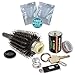 Sneaky Booze Stash Hair Brush & Battery Diversion Safe: FREE Smell/Odor Proof Bags Discrete Portable Storage Container To Hide Money Jewelry or Valuables. Secret Hidden Can For Travel Or Home Security