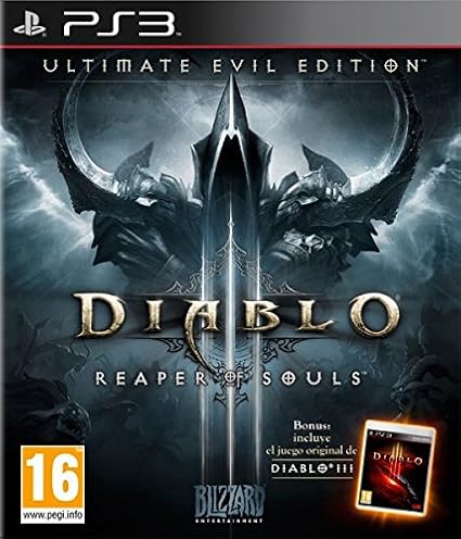 Activision Blizzard - Diablo III (3): Reaper of Souls - Ultimate Evil Edition (Spanish Box - EFIGS In Game) /PS3 (1 GAMES)