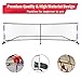 Pickleball Net - Portable Pickleball Net Sets With Large Carry Case, Wind & Dirty Resistant Pickleball Net For Durable Using Professional Pickleball Net System Includes Metal Frame & Net in Carry Bag