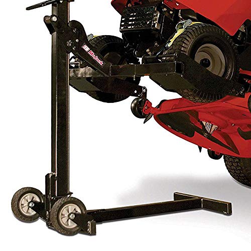 MoJack EZ - Residential Riding Lawn Mower Lift, 300lb Lifting Capacity, Fits Most Residential & Zero Turn Riding Lawn Mowers, Folds Flat for Easy Storage, Industry Leading Two-Year Warranty