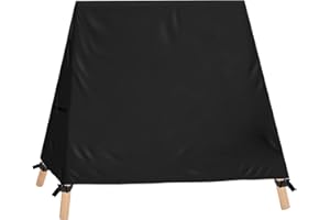 Skyrun Outdoor Swing Cover for A-Frame-Waterproof 420D Oxford, Outdoor Hammocks & Patio Furniture 100x55x78 Inch