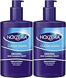 Noxzema Clean Moisture Deep Cleansing Cream 8 Oz (Pack of 2)
