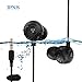 Waterproof Earbuds IPX8 Swimming Earphones in-Ear Headphones with Stereo Audio Extension Cable and Carrying Case,Sport Earphones Fully Waterproof Swimming Earbuds VZ SPORT MATE (Metallic)