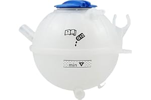 LEVANLIGHT Coolant Expansion Tank & Overflow Reservoir for Audi A3 Q3 TT RS TTS , VW Beetle Eos Golf GTI Jetta Passat CC Rabb