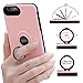 iPhone 6s Plus/6 Plus Case with Ring Holder Kickstand, 360 Degrees Rotating Ring Holder Grip Case Ultra Slim Thin Hard Cover for iPhone 6s Plus/6 Plus (5.5inch) (Pink)