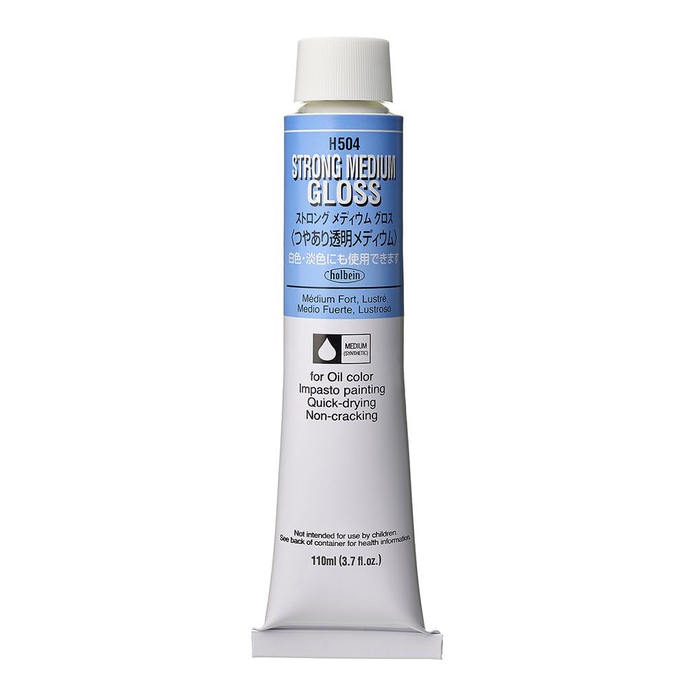 ホルベイン 油絵具 H504 110ml ストロングメディウムグロス (絵具状乾燥促進剤) 00504商品画像