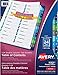 Avery Ready Index 24-Tab Double Column Dividers, Printable Table of Contents, Multicolor Tabs, 1 Set (11321) primary