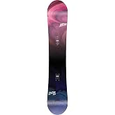 Nitro Lectra Women's Directional Twin Snowboard | All-Mountain, Freeride, Flex 4/10, Camber, Extruded Base, Beginner/Intermediate