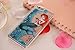Fashion Made of quicksand following luminous Case for iPhone 6plus 6s plus inch Little Cactus Pattern Printed Transparent Soft Protective Phone Cover Mermaid