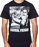 Star Wars Men's Casual Day T-Shirt, Black, XX-Large