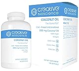 Creative Bioscience Coconut Oil, 180 Count