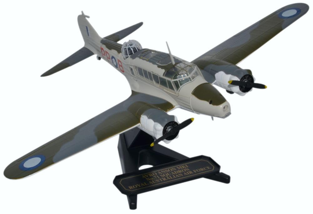 Oxford Diecast 1:72 Avro Anson AW665/PP.B 71 Sqn. RAAF Collectable model 72AA005