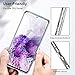 ESR Glass Case Compatible with Samsung Galaxy S20 – Mimic Series 9H Tempered Glass Back Cover with TPU Frame [Scratch-Resistant] [Soft Bumper] Protective Case for Galaxy S20 - Clea Clear