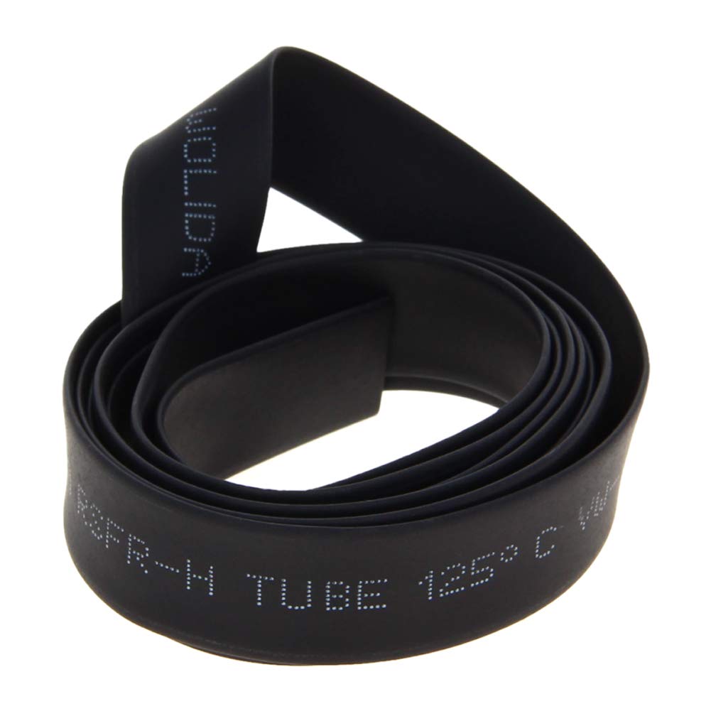 Othmro 1pc Heat Shrink Tubing, 8mm ID Shrink Tube Electric Insulation Tube, 2:1 Ratio Heat Shrink Sleeving Cable Protector—Black (Length: 1m)