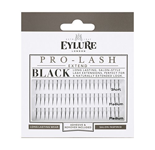 Eylure Lash Extend Individual False Eyelashes - Black by Eylure