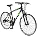Head Revive XSM 700C Hybrid Road Bicycle, Black/Green, 22-Inch/X-Largethumb 2