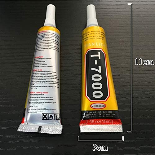 Amazon Com T7000 Glue Black Super Adhesive 15ml Cell Phone Screen Jewelry Glass Diy Crafts