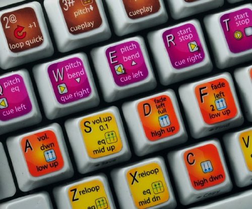 PCDJ DEX KEYBOARD STICKERS