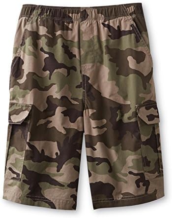 Boys Camo Canyon pull on Cargo shorts, 14/16